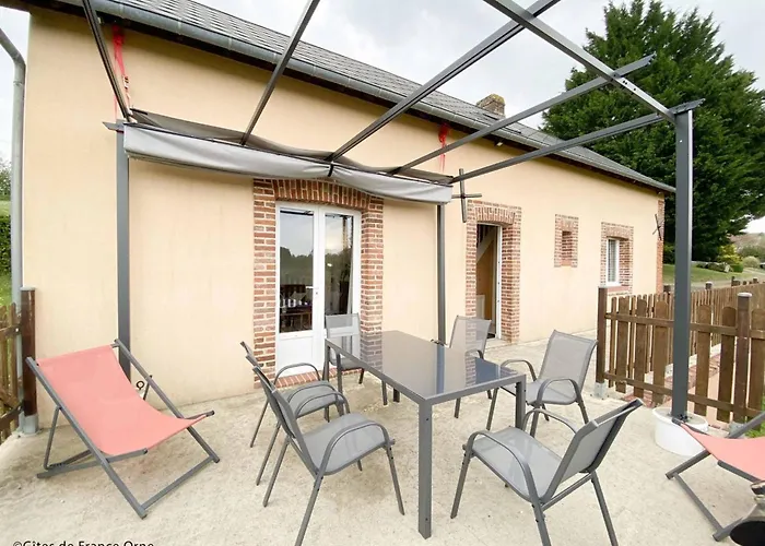 別荘 Maison Independante Avec Vue Exceptionnelle Au Pays D'auge - Fr-1-497-259 Gacé