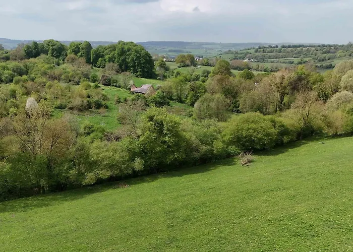 Maison Independante Avec Vue Exceptionnelle Au Pays D'auge - Fr-1-497-259 別荘 Gacé
