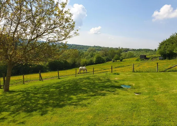 Maison Independante Avec Vue Exceptionnelle Au Pays D'auge - Fr-1-497-259 *